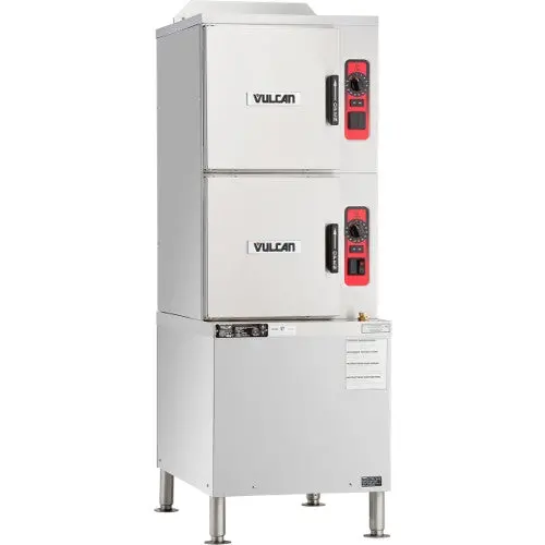 Vulcan C24Ga6 Gas Convection Steamer – 2 Compartments, 6-Pan Capacity 1