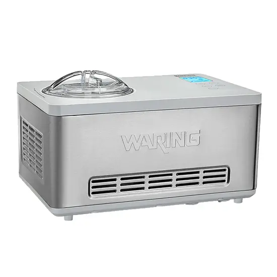 Waring Wcic20 2-Quart Compressor-Based Ice Cream Maker – 120V 1