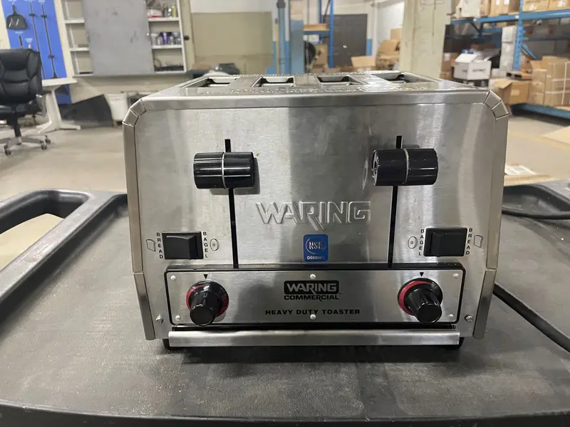 Waring Wct850 Heavy-Duty 4-Slot Bread & Bagel Toaster – 2800W 208V As-Is 1