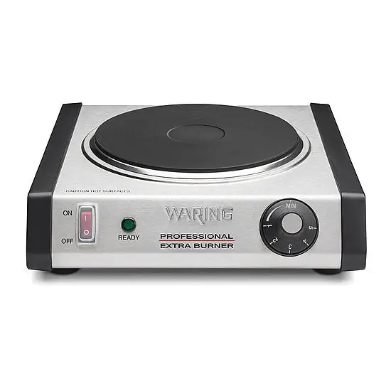 Waring Web300 Single Cast-Iron Commercial Burner – High-Heat Portable Stove 1