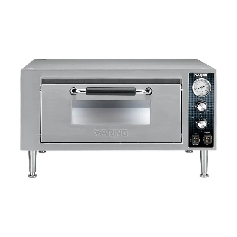 Waring Wpo500 Single-Deck Countertop Pizza Oven – 120V, 1800W 1