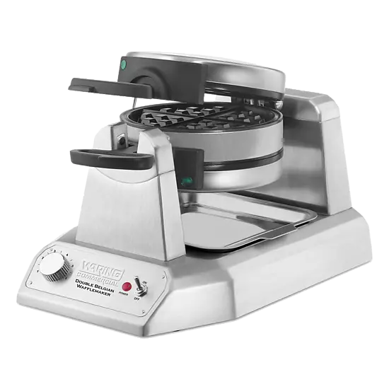 Waring Ww200 Double Belgian Waffle Maker – 1400W, 120V Vertical Design 1