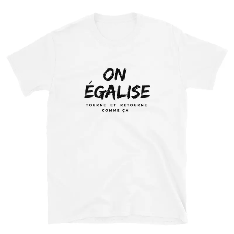 'We Level Up' White Everyday T-Shirt 1