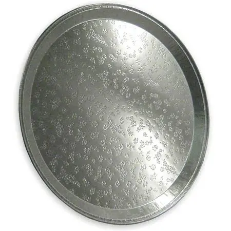 Western Plastics 12-Inch Silver Catering Trays – Pack Of 25 1