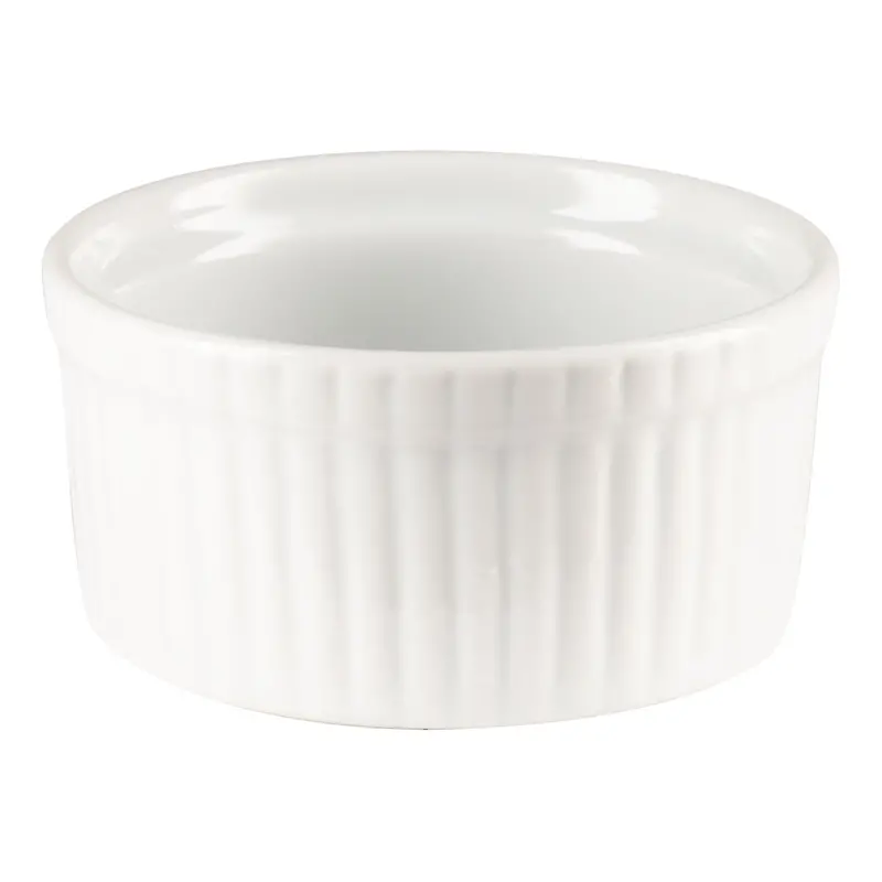 White Porcelain 3 Oz Browne Ramekin 1