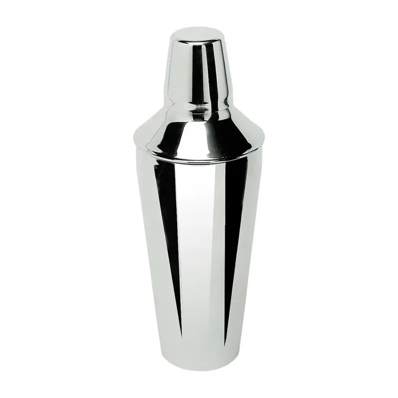 Winco 3-Piece Bar Shaker Set – 28 Oz Capacity, Stainless Steel (Bs-3P) 1