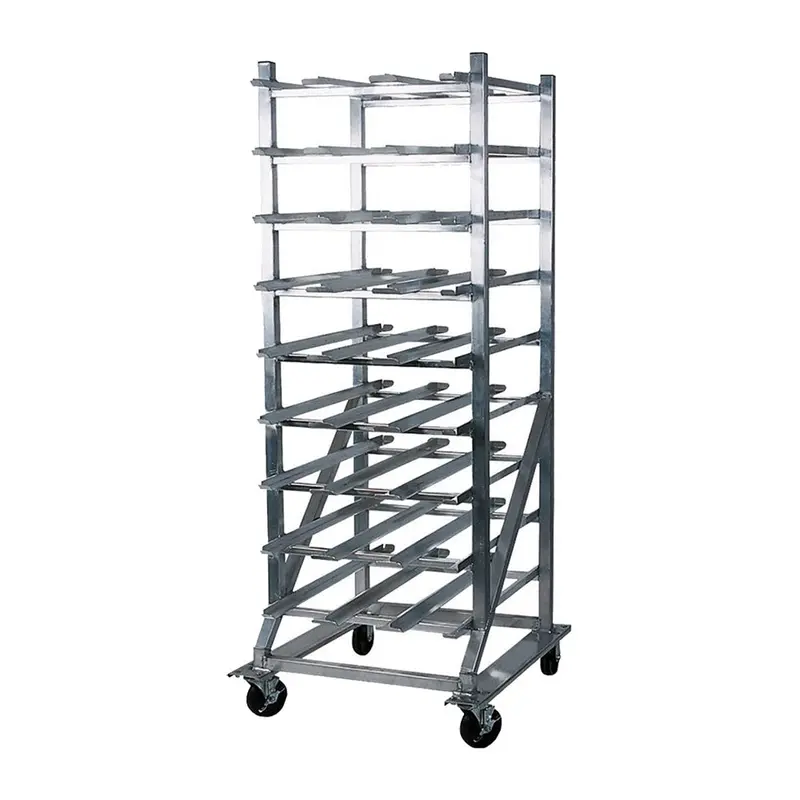 Winholt Cr-162M Mobile Aluminum Can Storage Rack 1