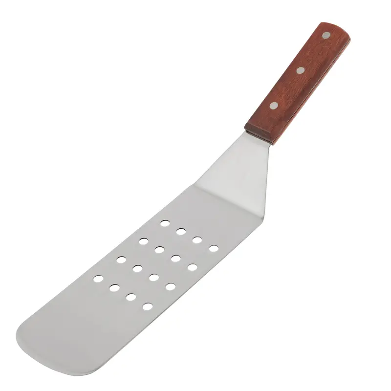 Wood-Handled Perforated Turner (8" X 3") – Browne 1