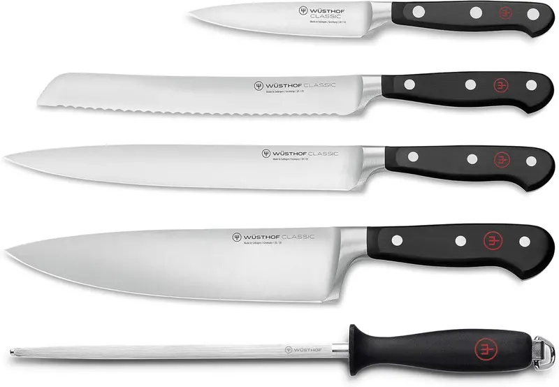 Wusthof Classic 5-Piece Professional Chef'S Knife Set 1