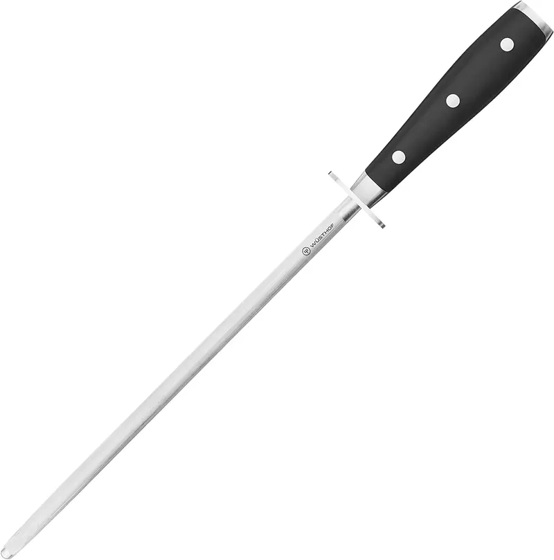 Wusthof Classic Ikon 10-Inch Double-Bolster Honing Steel 1