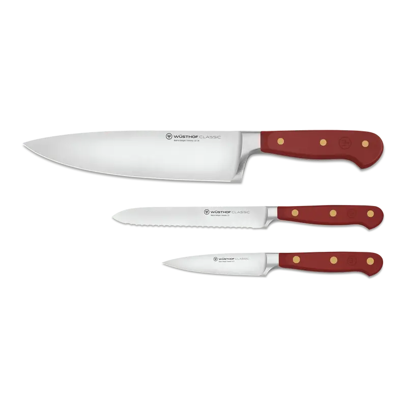 Wusthof Classic Tasty Sumac 3-Piece Utility Knife Collection 1