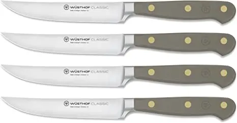 Wusthof Classic Velvet Oyster 4-Piece Steak Knife Set 1