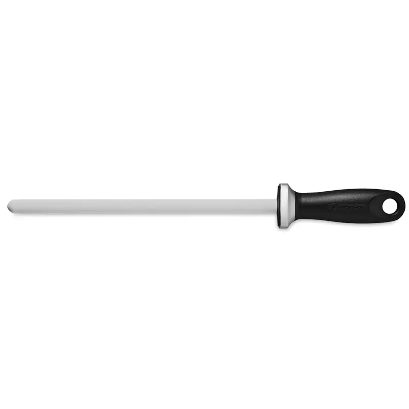 Wüsthof J3000 Fine-Ceramic Sharpening Steel – 10", Black 1