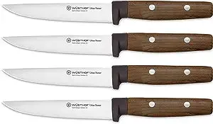 Wüsthof Urban Farmer 4-Piece Steak Knife Set – Modern Stainless Flatware 1