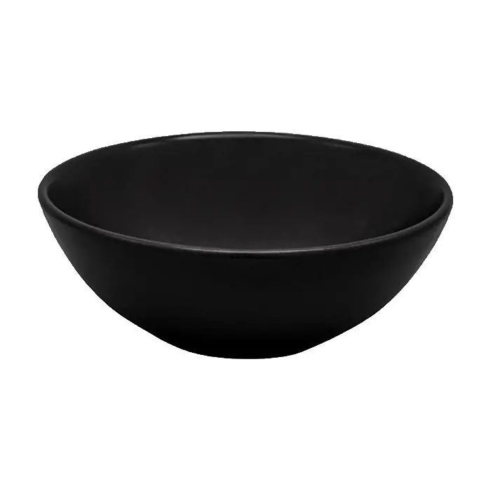 Ziena Ebony Stoneware Bowl – 11.2 Oz, Set Of 12 1