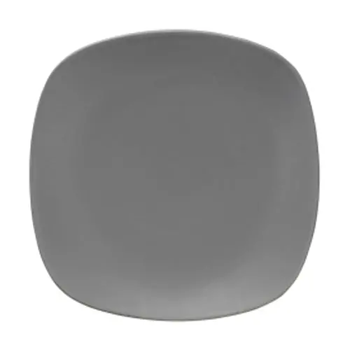 Ziena Gris Azul Square Stoneware Plate – 9" X 9", Set Of 12 1