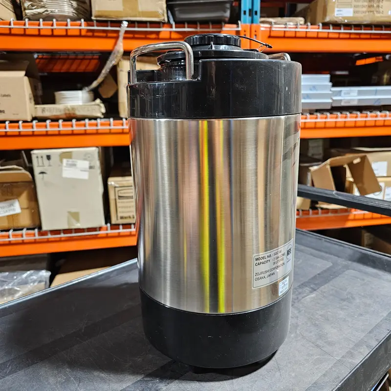 Zojirushi 2-Gallon Thermal Server – Stainless Steel, Scratch & Dent 1