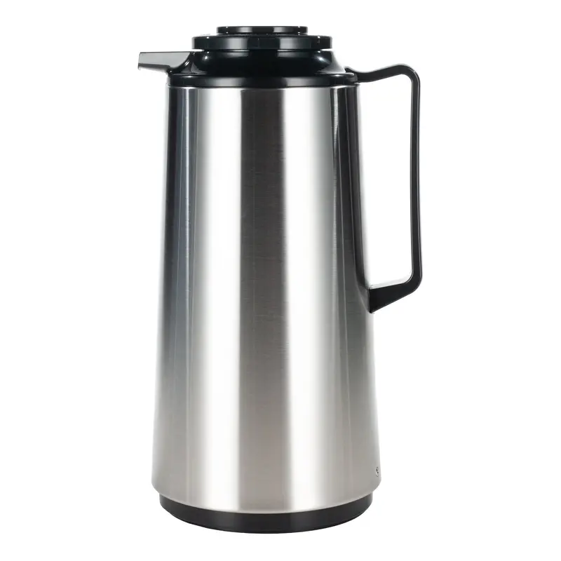 Zojirushi Brew-Thru Portable Thermal Carafe – 1.9-Liter, Stainless Steel/Black 1