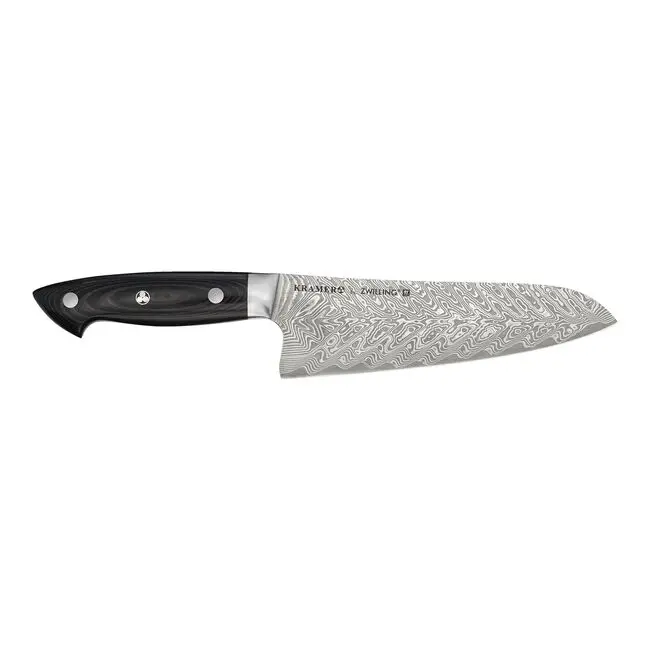 Zwilling J.A. Henckels Kramer Euroline Damascus 7-Inch Santoku Knife With Fine Edge 1