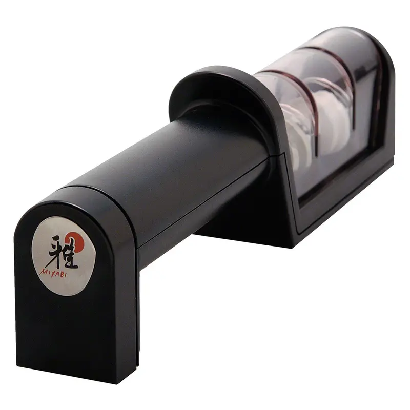 Zwilling Miyabi 2-Stage Black Pull-Through Knife Sharpener 1