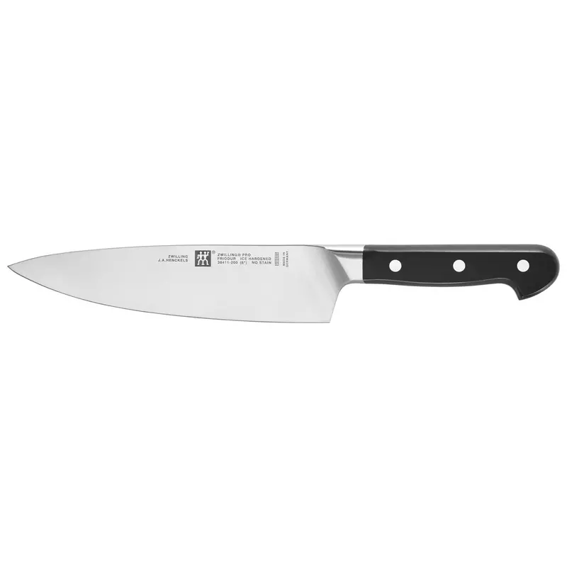 Zwilling Pro 8-Inch Chef Knife – Professional Black Handle 1