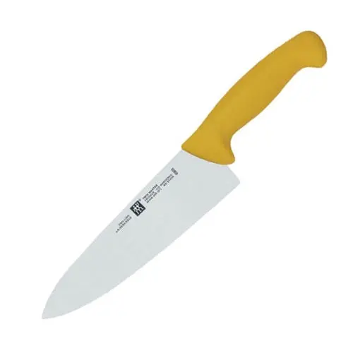 Zwilling Twin Master Chef Knife – Ergonomic Yellow Handle 1